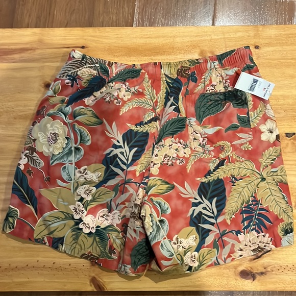 Men's Vintage Polo Sport Ralph Lauren Swim Trunks Shorts Foral Hawaiian - Picture 2 of 4